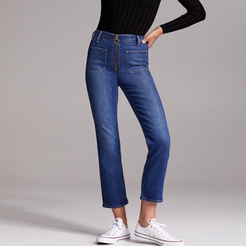 Aritzia Denim Forum just peachy straight size 26